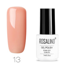 Load image into Gallery viewer, ROSALIND Gel Polish Set All For Manicure Semi Permanent Vernis top coat UV LED Gel Varnish Soak Off Nail Art Gel Nail Polish