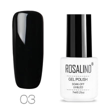 Load image into Gallery viewer, ROSALIND Gel Polish Set All For Manicure Semi Permanent Vernis top coat UV LED Gel Varnish Soak Off Nail Art Gel Nail Polish
