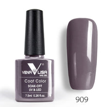 Load image into Gallery viewer, New Free Shipping Nail Art Design Manicure Venalisa 60Color 7.5Ml Soak Off Enamel Gel Polish UV Gel Nail Polish Lacquer Varnish