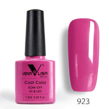 Load image into Gallery viewer, New Free Shipping Nail Art Design Manicure Venalisa 60Color 7.5Ml Soak Off Enamel Gel Polish UV Gel Nail Polish Lacquer Varnish