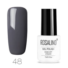 Load image into Gallery viewer, ROSALIND Gel Polish Set All For Manicure Semi Permanent Vernis top coat UV LED Gel Varnish Soak Off Nail Art Gel Nail Polish