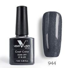 Load image into Gallery viewer, New Free Shipping Nail Art Design Manicure Venalisa 60Color 7.5Ml Soak Off Enamel Gel Polish UV Gel Nail Polish Lacquer Varnish
