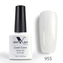 Load image into Gallery viewer, New Free Shipping Nail Art Design Manicure Venalisa 60Color 7.5Ml Soak Off Enamel Gel Polish UV Gel Nail Polish Lacquer Varnish