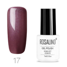 Load image into Gallery viewer, ROSALIND Gel Polish Set All For Manicure Semi Permanent Vernis top coat UV LED Gel Varnish Soak Off Nail Art Gel Nail Polish