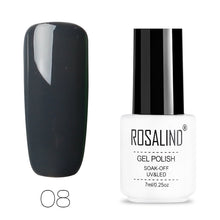Load image into Gallery viewer, ROSALIND Gel Polish Set All For Manicure Semi Permanent Vernis top coat UV LED Gel Varnish Soak Off Nail Art Gel Nail Polish