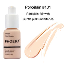 Load image into Gallery viewer, Perfect Beauty New 30ml Foundation Soft Matte Long Wear Oil Control Concealer Liquid Foundation Cream Fashion Womens Makeup