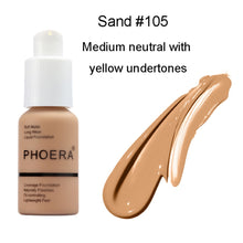 Load image into Gallery viewer, Perfect Beauty New 30ml Foundation Soft Matte Long Wear Oil Control Concealer Liquid Foundation Cream Fashion Womens Makeup