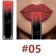 Load image into Gallery viewer, Hot Sales Waterproof Nude Matte Velvet Glossy Lip Gloss Lipstick Lip Balm Sexy Red Lip Tint 21 Colors Women Fashion Makeup Gift