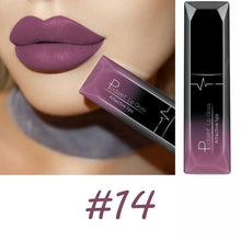 Load image into Gallery viewer, Pudaier Waterproof Liquid Lip Gloss Metallic Matte Lipstick For Lips Cosmetic Sexy Batom Mate Lip Tint Makeup Lasting Lipgloss