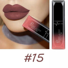 Load image into Gallery viewer, Pudaier Waterproof Liquid Lip Gloss Metallic Matte Lipstick For Lips Cosmetic Sexy Batom Mate Lip Tint Makeup Lasting Lipgloss