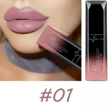 Load image into Gallery viewer, Pudaier Waterproof Liquid Lip Gloss Metallic Matte Lipstick For Lips Cosmetic Sexy Batom Mate Lip Tint Makeup Lasting Lipgloss