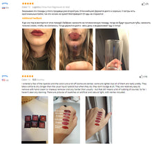 Load image into Gallery viewer, FOCALLURE Matte Lipgloss Sexy Liquid Lip Gloss Matte Long Lasting Waterproof Cosmetic Beauty Keep 24 Hours Makeup lipgloss