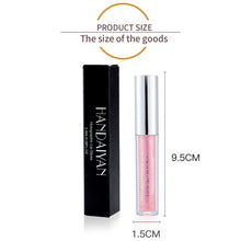Load image into Gallery viewer, HANDAIYAN Shimmer Lip Gloss Waterproof Liquid Lipstick Moisturizer Laser Polarized Cosmetic Pearl Glitter Lipgloss Lip Plumper