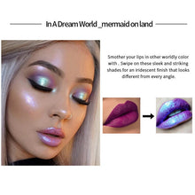 Load image into Gallery viewer, HANDAIYAN Shimmer Lip Gloss Waterproof Liquid Lipstick Moisturizer Laser Polarized Cosmetic Pearl Glitter Lipgloss Lip Plumper