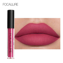 Load image into Gallery viewer, FOCALLURE Matte Lipgloss Sexy Liquid Lip Gloss Matte Long Lasting Waterproof Cosmetic Beauty Keep 24 Hours Makeup lipgloss