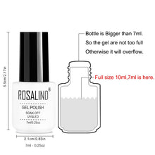 Load image into Gallery viewer, ROSALIND Gel Polish Set All For Manicure Semi Permanent Vernis top coat UV LED Gel Varnish Soak Off Nail Art Gel Nail Polish
