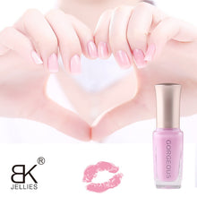 Load image into Gallery viewer, New Nail Polish Candy Nude Color Quick-drying Translucent Jelly Nail Polish 10ML Environmental Protection Lasting Unpeelable