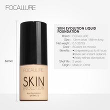 Load image into Gallery viewer, FOCALLURE Base Face Liquid Foundation Cream Full Coverage Concealer Oil-control Easy to Wear Soft Face Makeup Foundation