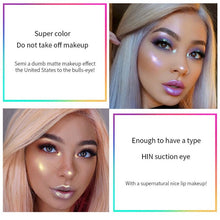 Load image into Gallery viewer, HANDAIYAN Shimmer Lip Gloss Waterproof Liquid Lipstick Moisturizer Laser Polarized Cosmetic Pearl Glitter Lipgloss Lip Plumper