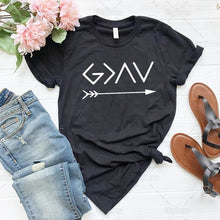 Load image into Gallery viewer, God Is Greater Than The High and The Lows Shirt God Is Greater Tshirt Christian Tee Faith Summer Short Sleeve harajuku Style
