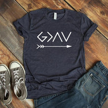 Load image into Gallery viewer, God Is Greater Than The High and The Lows Shirt God Is Greater Tshirt Christian Tee Faith Summer Short Sleeve harajuku Style