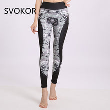Load image into Gallery viewer, SVOKOR High Waist  Fitness Legging Women Heartbeat Print Fashion Push Up Sexy Ankle-Length Pants Elasticity Leggings Women