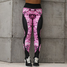 Load image into Gallery viewer, SVOKOR High Waist  Fitness Legging Women Heartbeat Print Fashion Push Up Sexy Ankle-Length Pants Elasticity Leggings Women