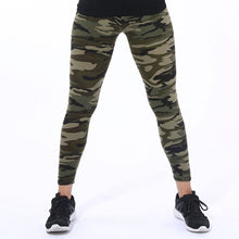 Load image into Gallery viewer, VISNXGI New Fashion 2019 Camouflage Printing Elasticity Leggings Camouflage Fitness Pant Legins Casual Milk Legging For Women