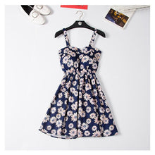 Load image into Gallery viewer, Marwin 2019 New Off shoulder ruffle Dot summer Dress women white strap chiffon beach Boho party sexy dresses vestido furits