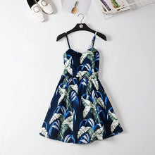 Load image into Gallery viewer, Marwin 2019 New Off shoulder ruffle Dot summer Dress women white strap chiffon beach Boho party sexy dresses vestido furits