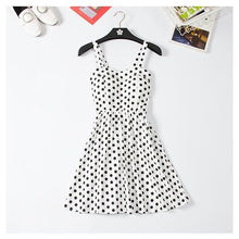 Load image into Gallery viewer, Marwin 2019 New Off shoulder ruffle Dot summer Dress women white strap chiffon beach Boho party sexy dresses vestido furits