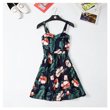 Load image into Gallery viewer, Marwin 2019 New Off shoulder ruffle Dot summer Dress women white strap chiffon beach Boho party sexy dresses vestido furits