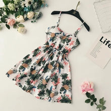 Load image into Gallery viewer, Marwin 2019 New Off shoulder ruffle Dot summer Dress women white strap chiffon beach Boho party sexy dresses vestido furits
