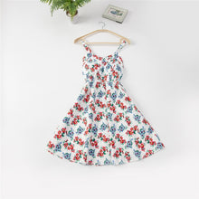 Load image into Gallery viewer, Marwin 2019 New Off shoulder ruffle Dot summer Dress women white strap chiffon beach Boho party sexy dresses vestido furits
