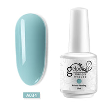 Load image into Gallery viewer, ROHWXY 15ml Uv Gel Nail Polish Top Uv Led Gel Nail Art Varnish Hybrid Soak Off Gel Lacquer Lucky Nail Paint Gel Polish Gellak