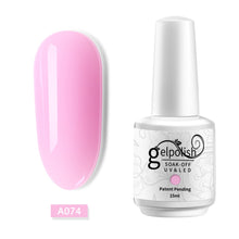 Load image into Gallery viewer, ROHWXY 15ml Uv Gel Nail Polish Top Uv Led Gel Nail Art Varnish Hybrid Soak Off Gel Lacquer Lucky Nail Paint Gel Polish Gellak