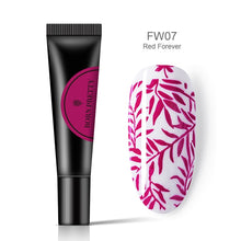 Load image into Gallery viewer, BORN PRETTY Nail Stamping Gel Polish 8ml Black White Stamp Print Oil UV Gel Lacquer Soak Off Varnish for Nail Art Stamping Plate
