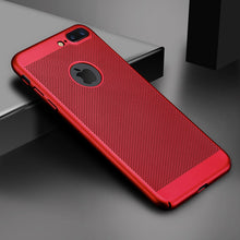 Load image into Gallery viewer, Ultra Slim Phone Case For iPhone 6 6s 7 8 Plus Hollow Heat Dissipation Cases Hard PC For iPhone 5 5S SE Back Cover Coque X S MAX