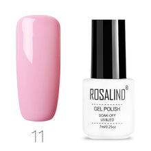 Load image into Gallery viewer, ROSALIND Gel Polish Set All For Manicure Semi Permanent Vernis top coat UV LED Gel Varnish Soak Off Nail Art Gel Nail Polish