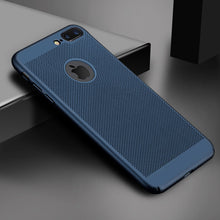 Load image into Gallery viewer, Ultra Slim Phone Case For iPhone 6 6s 7 8 Plus Hollow Heat Dissipation Cases Hard PC For iPhone 5 5S SE Back Cover Coque X S MAX