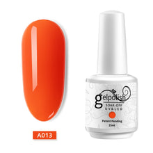 Load image into Gallery viewer, ROHWXY 15ml Uv Gel Nail Polish Top Uv Led Gel Nail Art Varnish Hybrid Soak Off Gel Lacquer Lucky Nail Paint Gel Polish Gellak