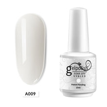 Load image into Gallery viewer, ROHWXY 15ml Uv Gel Nail Polish Top Uv Led Gel Nail Art Varnish Hybrid Soak Off Gel Lacquer Lucky Nail Paint Gel Polish Gellak