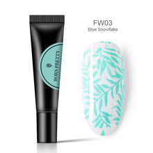 Load image into Gallery viewer, BORN PRETTY Nail Stamping Gel Polish 8ml Black White Stamp Print Oil UV Gel Lacquer Soak Off Varnish for Nail Art Stamping Plate