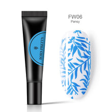 Load image into Gallery viewer, BORN PRETTY Nail Stamping Gel Polish 8ml Black White Stamp Print Oil UV Gel Lacquer Soak Off Varnish for Nail Art Stamping Plate