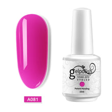 Load image into Gallery viewer, ROHWXY 15ml Uv Gel Nail Polish Top Uv Led Gel Nail Art Varnish Hybrid Soak Off Gel Lacquer Lucky Nail Paint Gel Polish Gellak