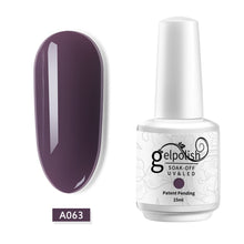 Load image into Gallery viewer, ROHWXY 15ml Uv Gel Nail Polish Top Uv Led Gel Nail Art Varnish Hybrid Soak Off Gel Lacquer Lucky Nail Paint Gel Polish Gellak