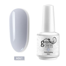 Load image into Gallery viewer, ROHWXY 15ml Uv Gel Nail Polish Top Uv Led Gel Nail Art Varnish Hybrid Soak Off Gel Lacquer Lucky Nail Paint Gel Polish Gellak