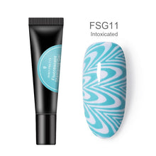 Load image into Gallery viewer, BORN PRETTY Nail Stamping Gel Polish 8ml Black White Stamp Print Oil UV Gel Lacquer Soak Off Varnish for Nail Art Stamping Plate
