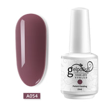 Load image into Gallery viewer, ROHWXY 15ml Uv Gel Nail Polish Top Uv Led Gel Nail Art Varnish Hybrid Soak Off Gel Lacquer Lucky Nail Paint Gel Polish Gellak