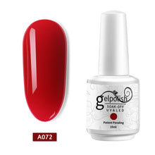 Load image into Gallery viewer, ROHWXY 15ml Uv Gel Nail Polish Top Uv Led Gel Nail Art Varnish Hybrid Soak Off Gel Lacquer Lucky Nail Paint Gel Polish Gellak